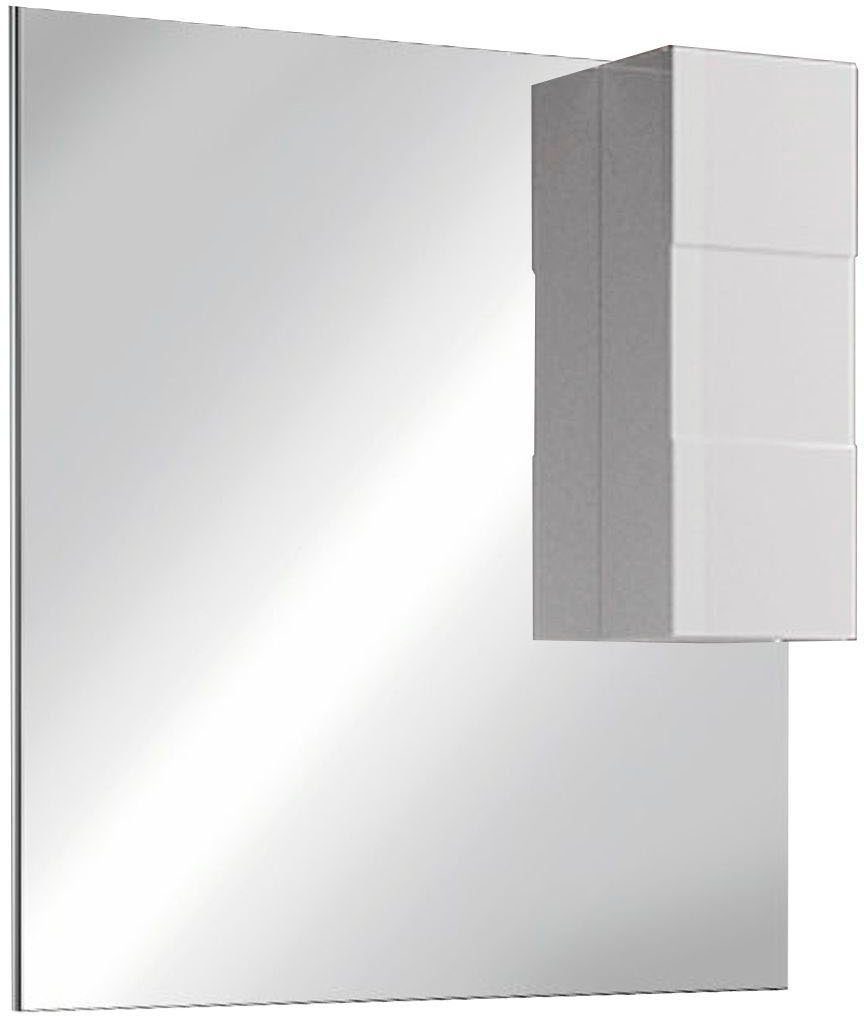 welltime Spiegelschrank Dama Badspiegelschrank mit 1 Tür, inkl. Beleuchtung  LED, Breite 100