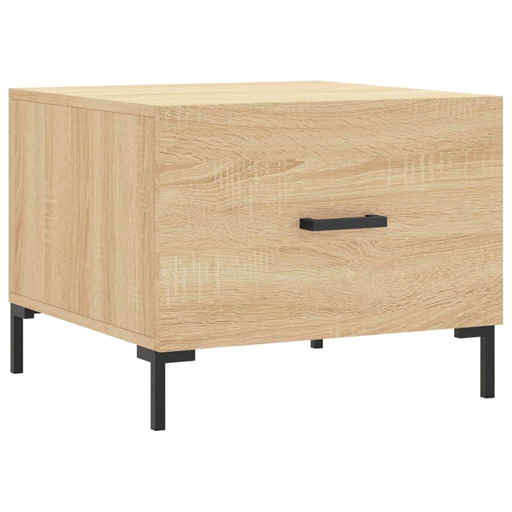 (1-St) Holzwerkstoff Sonoma-Eiche Sonoma 50x50x40 Couchtisch Eiche cm vidaXL Couchtisch Eiche | Sonoma