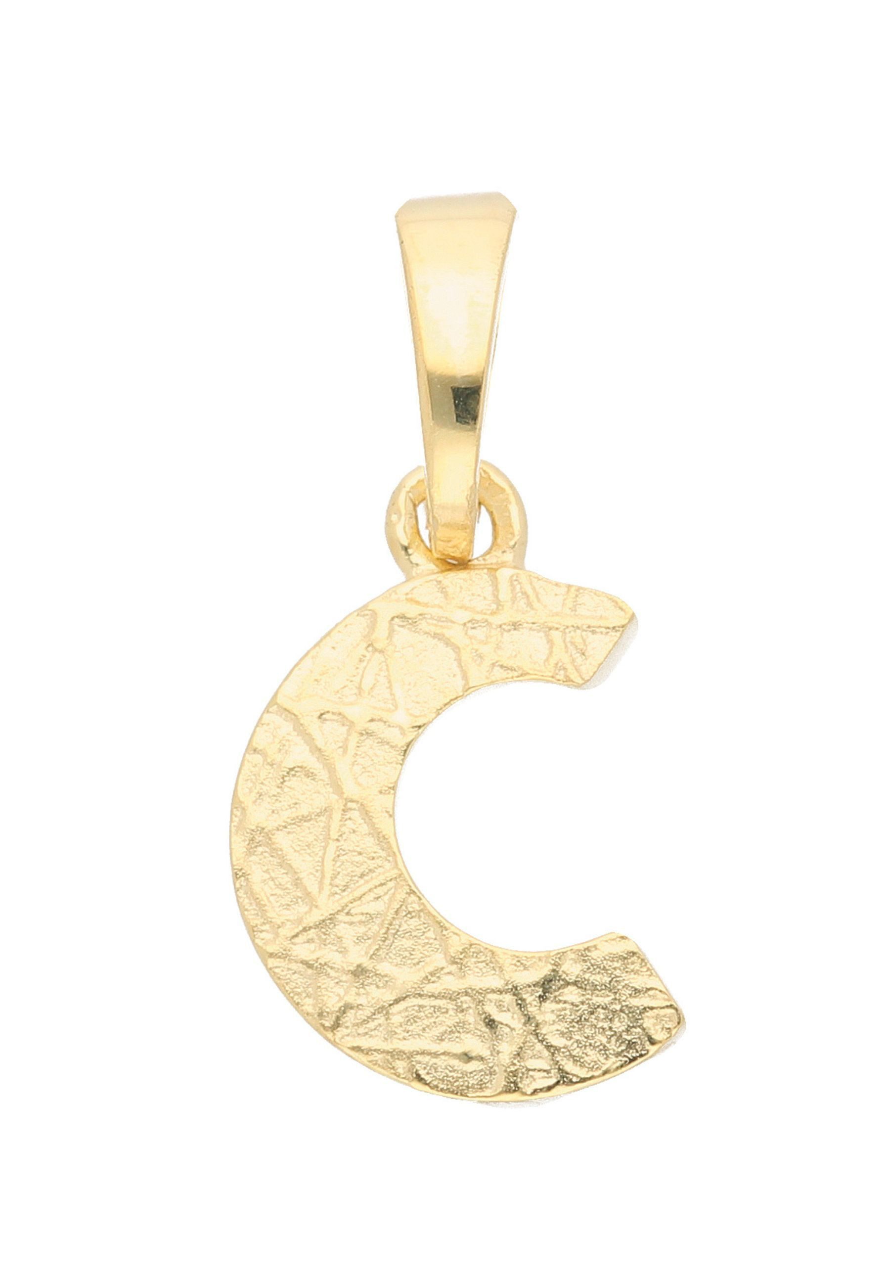 Buchstabenanhänger Damen & Herren 333 Gold Buchstabenanhänger C
