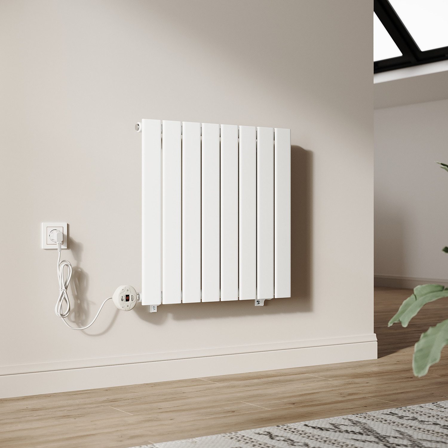 SONNI Elektro-Heizkörper Elektro-Heizkörper mit WiFi-Fernbedienung,Temperat günstig online kaufen