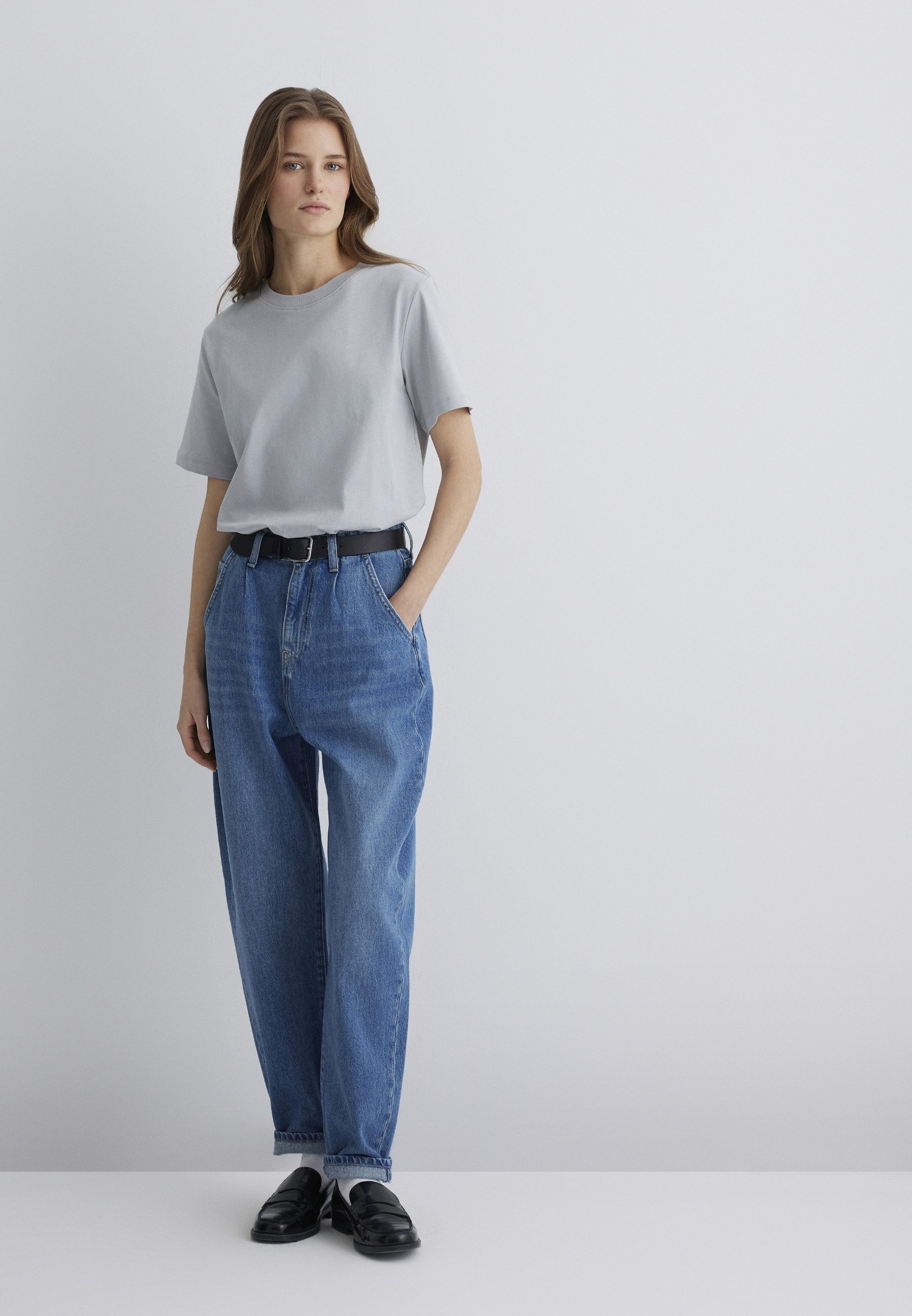 Mavi Weite Jeans LAURA Pleated Baggy günstig online kaufen