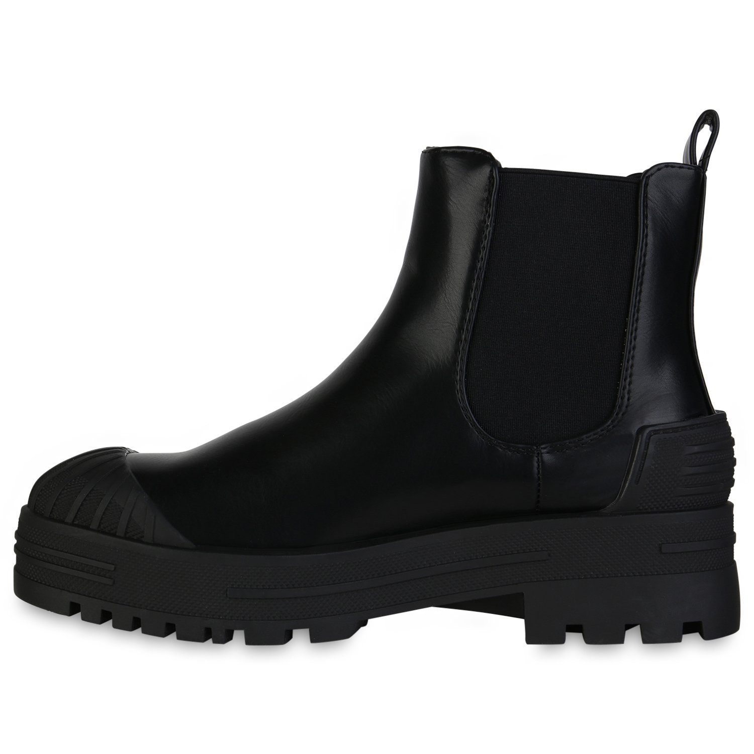 Schuhe Bequeme Chelseaboots HILL 839381 Schwarz VAN