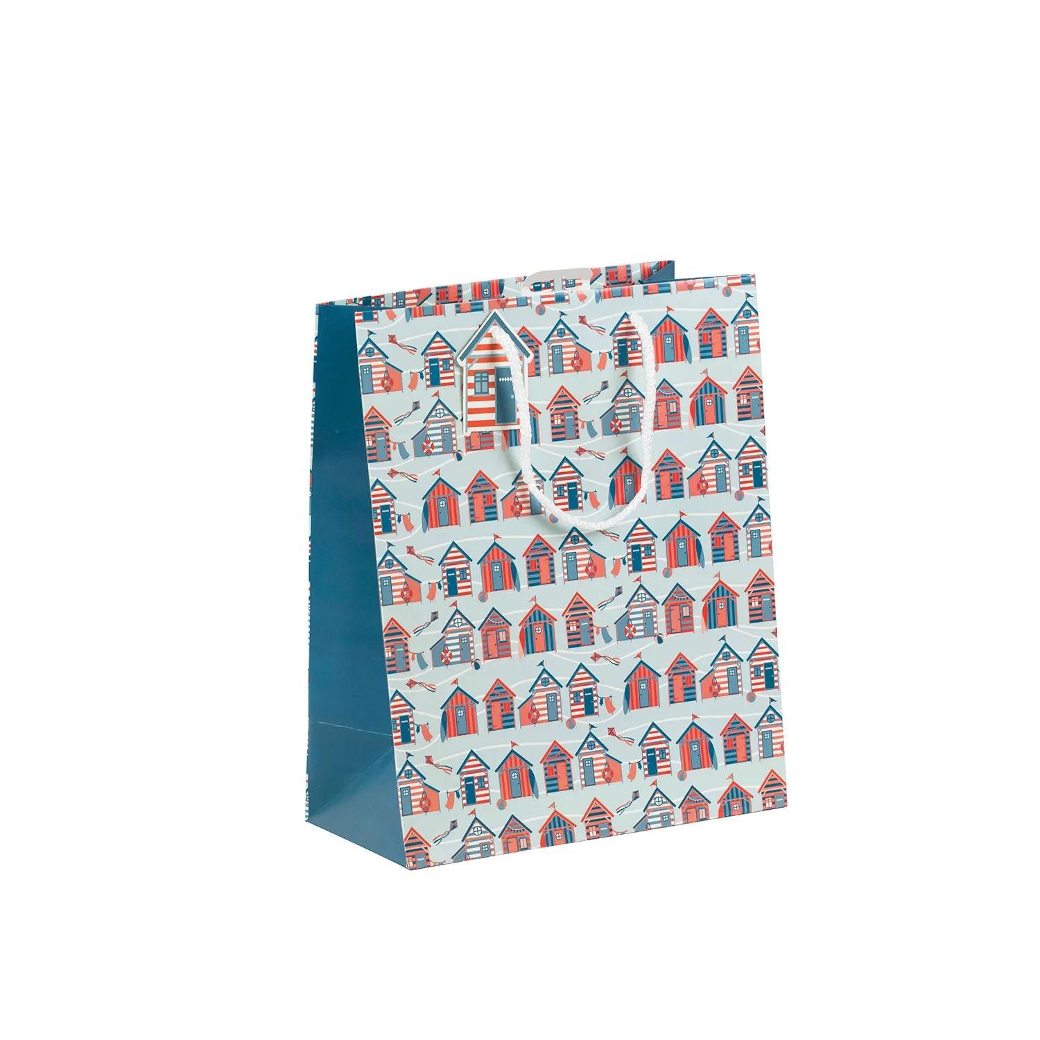 CLAIREFONTAINE Geschenkpapier 6x Geschenktasche L, Dieppe, 26,5x14x33 cm - Mehrfarbig 30645-2C, Tasche