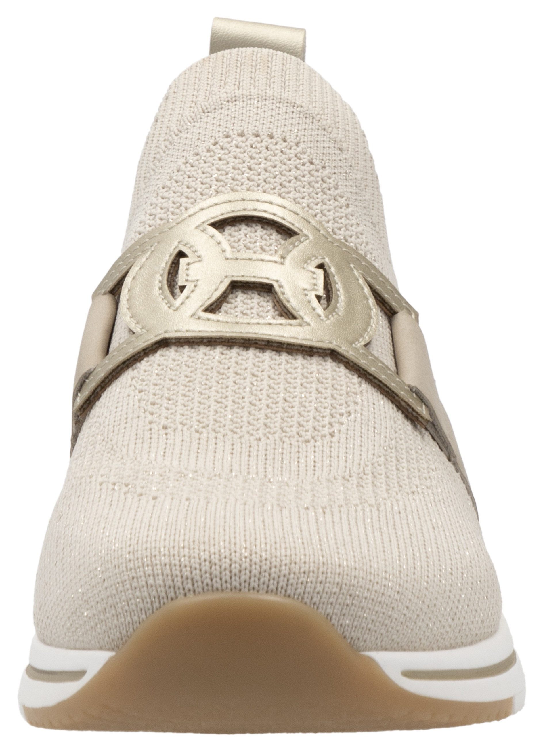 Remonte Slip-On Sneaker, Freizeitschuh, Halbschuh, Slipper mit Gummizug am Schaftrand