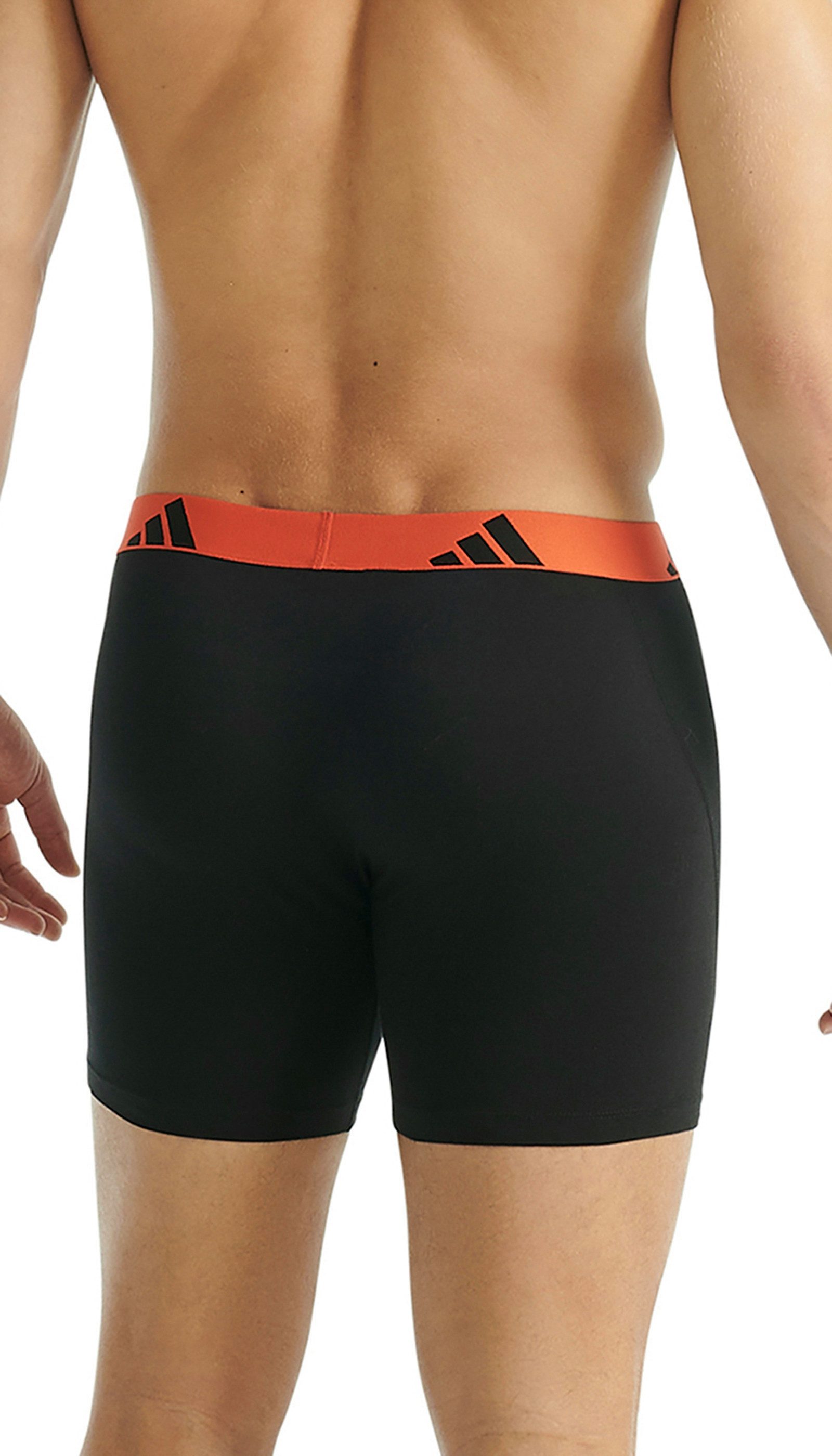 adidas Sportswear Boxer Active Flex Cotton (3er Pack) elastisch, Logo-Bund, sportlicher Look, ohne Eingriff