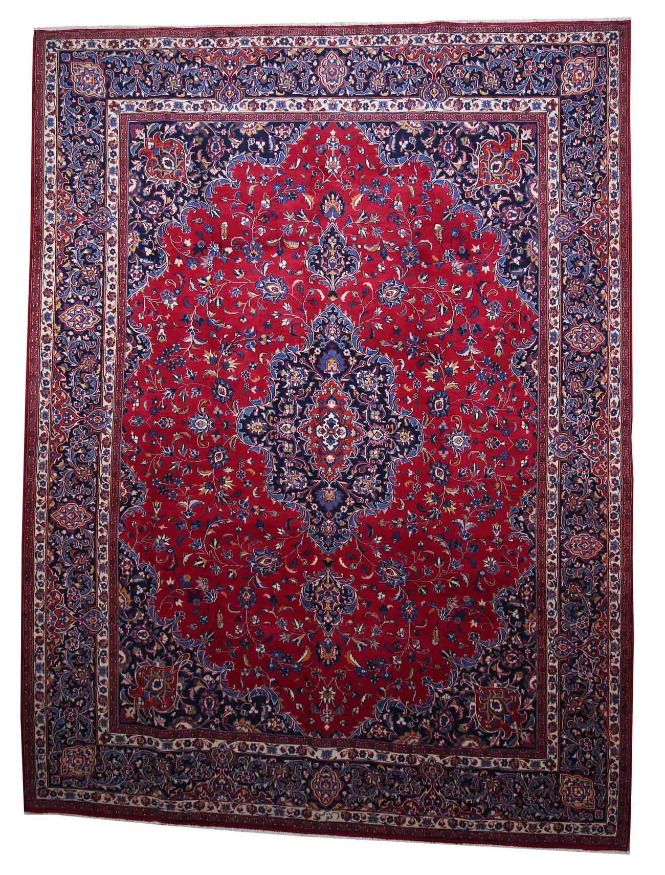 Orientteppich Perserteppich Maschhad 387 x 293 cm