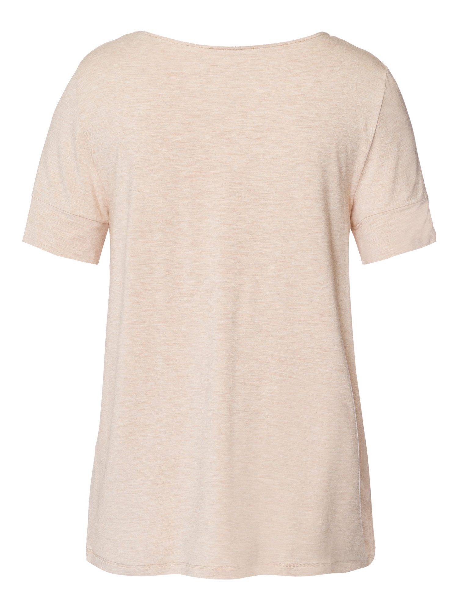 Hanro T-Shirt Natural Elegance schlafshirt schlafmode Pyjama