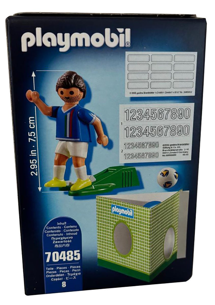 Playmobil® Spielfigur Playmobil Sports & Action, Fußballspieler Italien, Spielset 70485