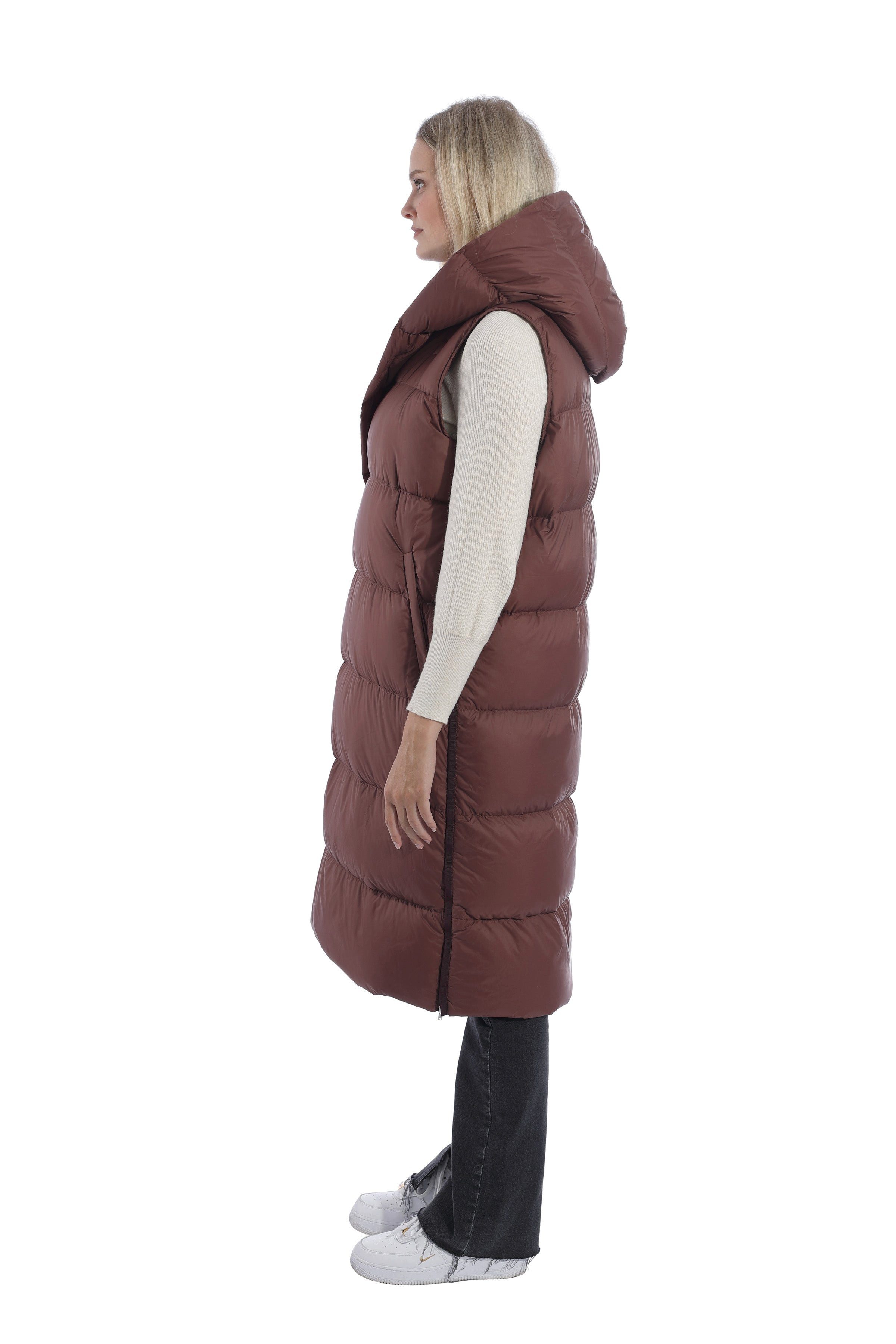 JNBY Daunenweste Damen lange Daunenweste mit günstig online kaufen