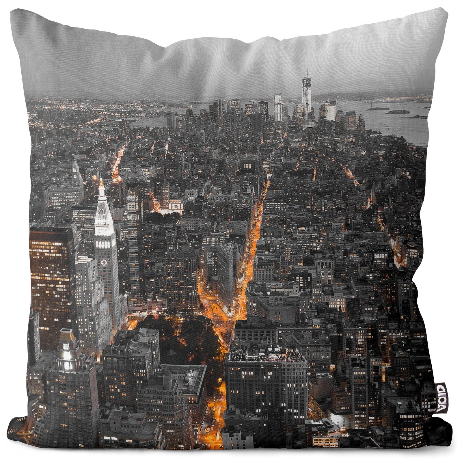 VOID Kissenbezug, New York skyline Outdoor Indoor manhattan usa empire state building