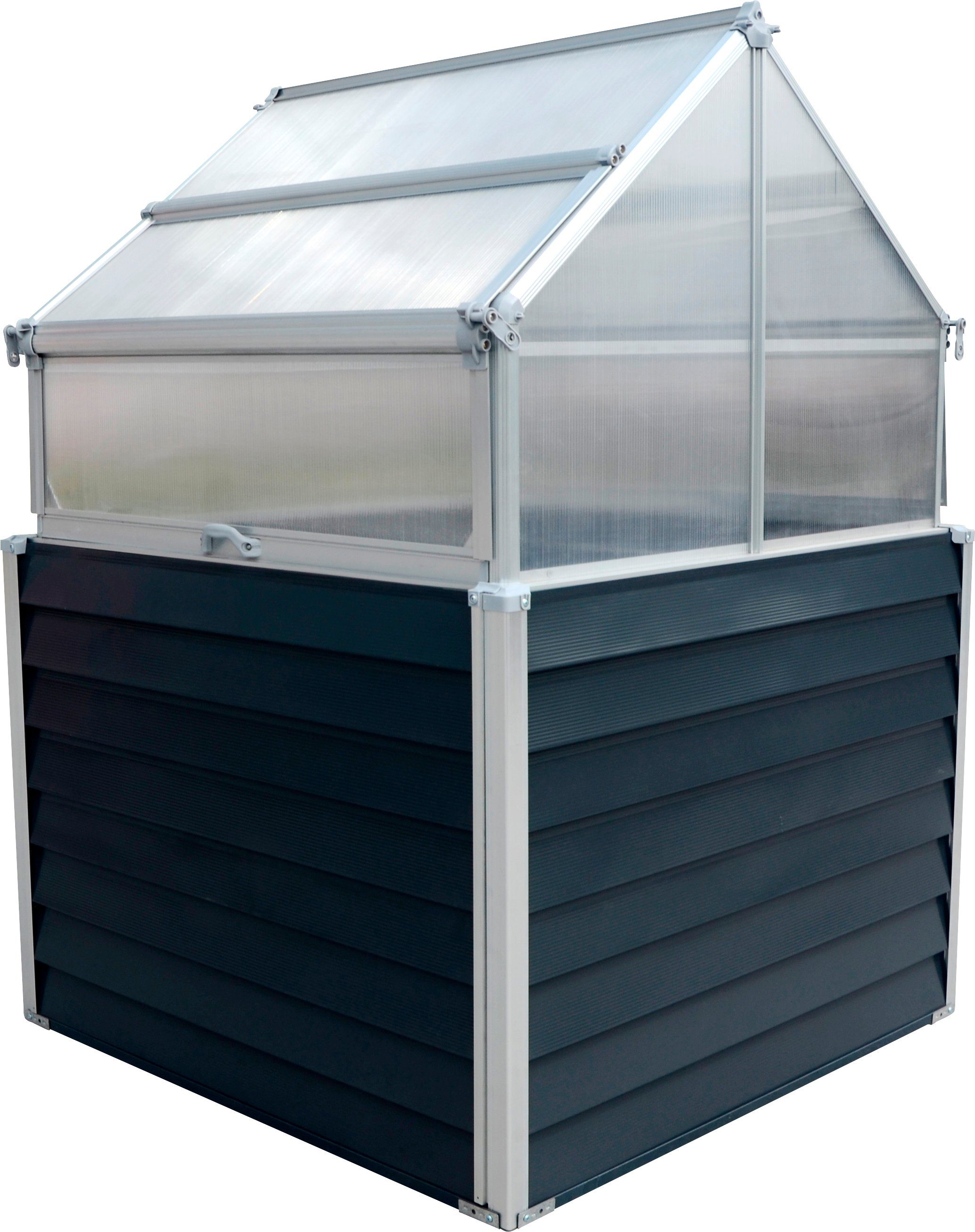 WESTMANN Hochbeet Store & Grow, BxTxH: 120x120x169 cm