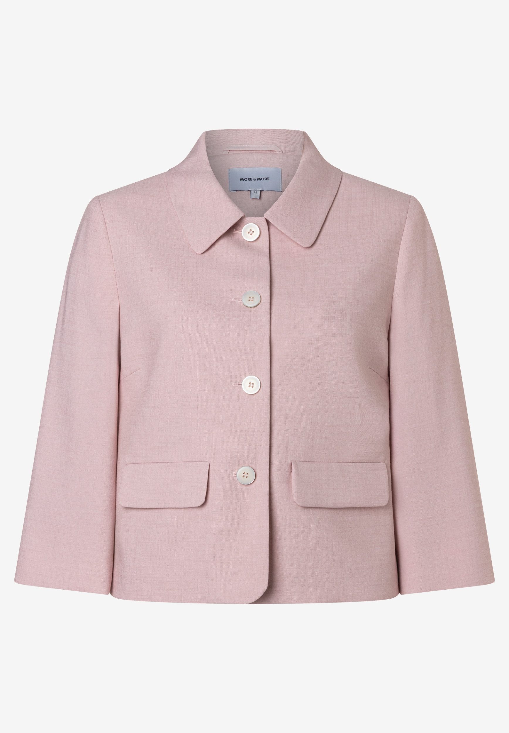 MORE&MORE Kurzblazer PES CV Blend Jacket günstig online kaufen