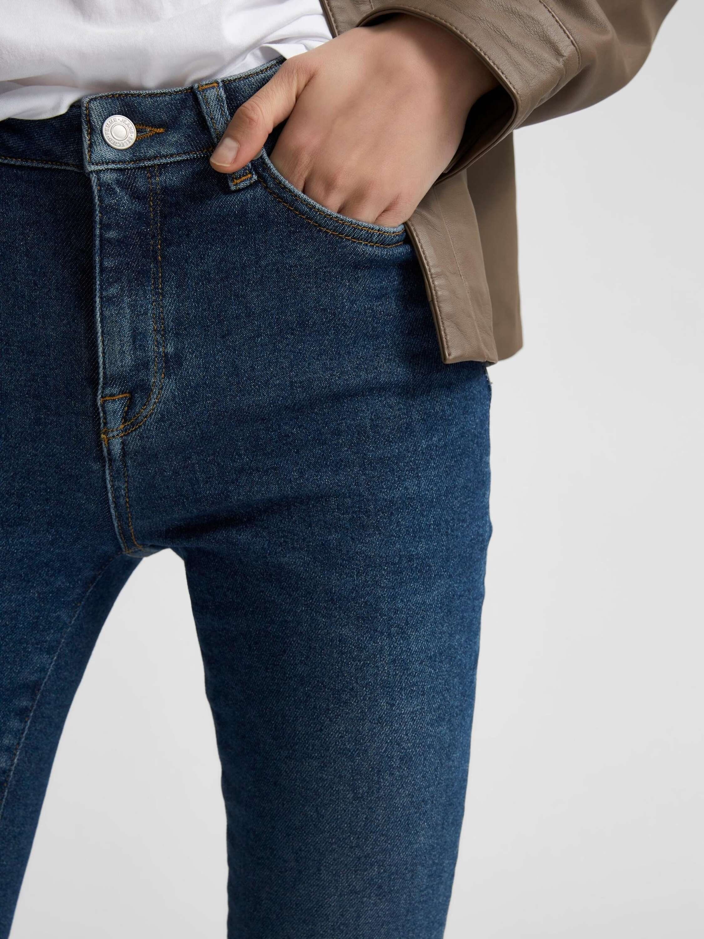 SOPHIA Plain/ohne Details FEMME SELECTED (1-tlg) 7/8-Jeans