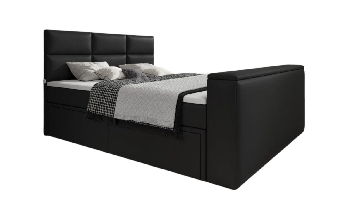 Luxusbetten24 Boxspringbett Citaro, mit TV Lift, günstig online kaufen