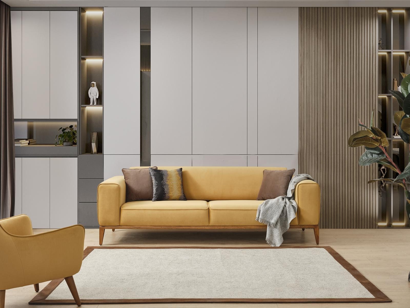 Sofa Luxuriöses Designer-Sofa für das Wohnzimmer - 4-Sitzer