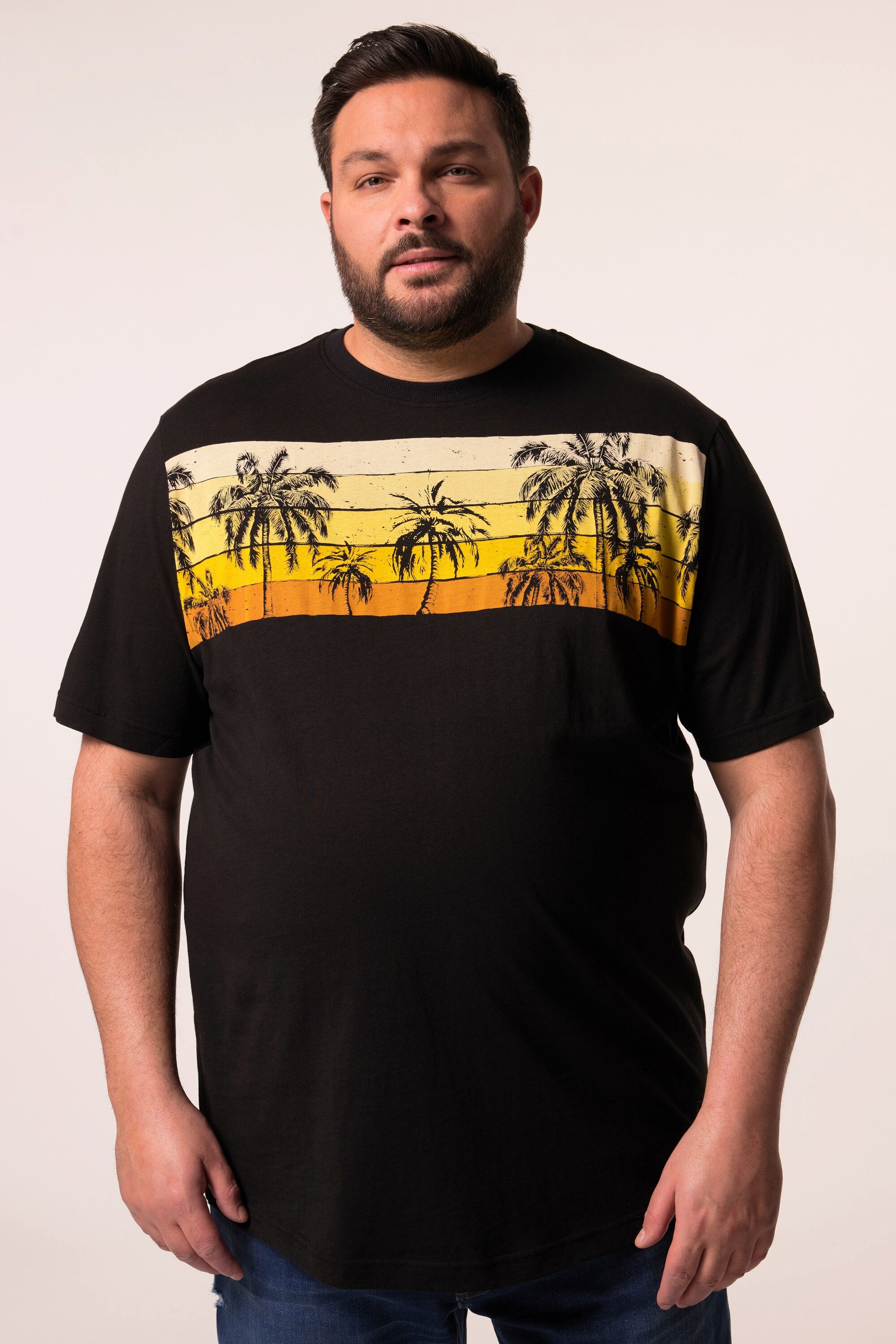 Men Plus T-Shirt Men+ T-Shirt Halbarm günstig online kaufen