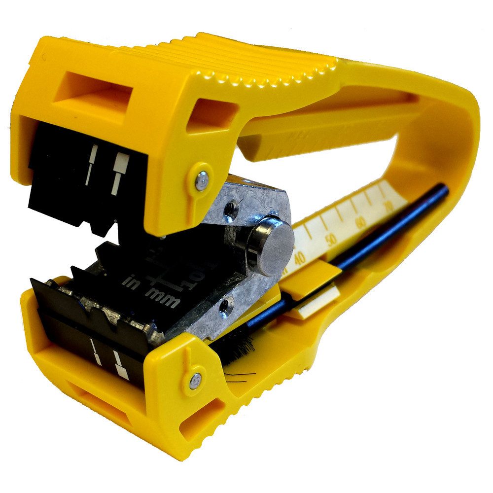 Miller Abisolierzange Fiber Optic Center Feed Stripper