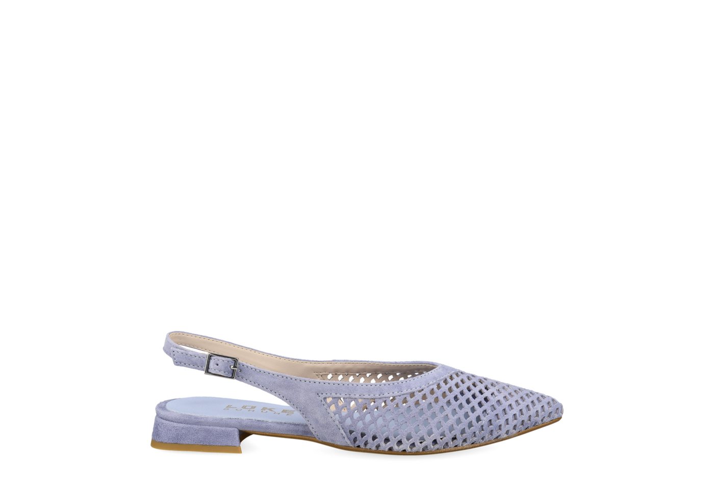 Lüke Schuhe Lüke Schuhe GENNY JEANS, Peeptoes & Slingpumps, Blau, hell, Damen Peeptoepumps