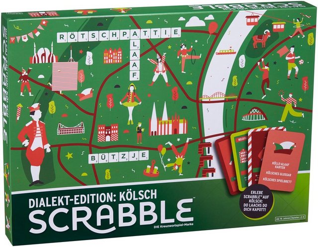 Image of Mattel games Spiel, »Scrabble Dialekt-Edition: Kölsch«