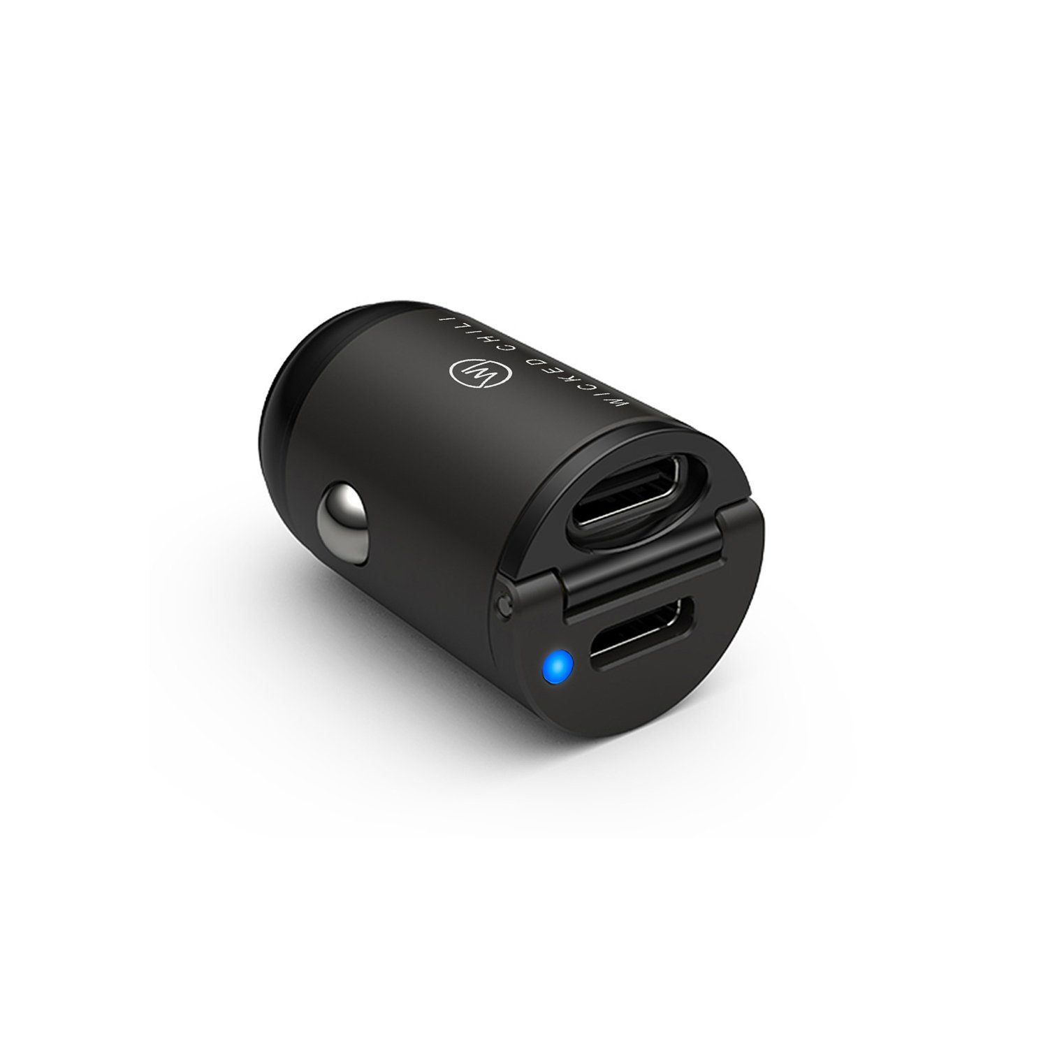 Wicked Chili 30W Dual USB-C PD Autoladegerät für iPhone 14 / 13  Auto-Adapter Zigarettenanzünder-Stecker zu USB C, USB-C, 2-fach USB-C Auto  Ladegerät, 30W PD/QC3.0 KFZ-Schnellladegerät, Univer