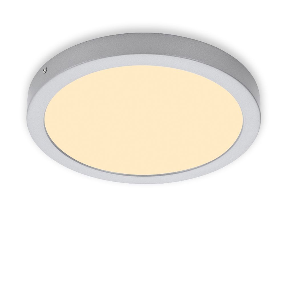 Briloner Leuchten LED Deckenleuchte 7132-014, LED fest integriert, 2700K - Extra-Warmweiß, chrom-matt, LED, Deckenlampe