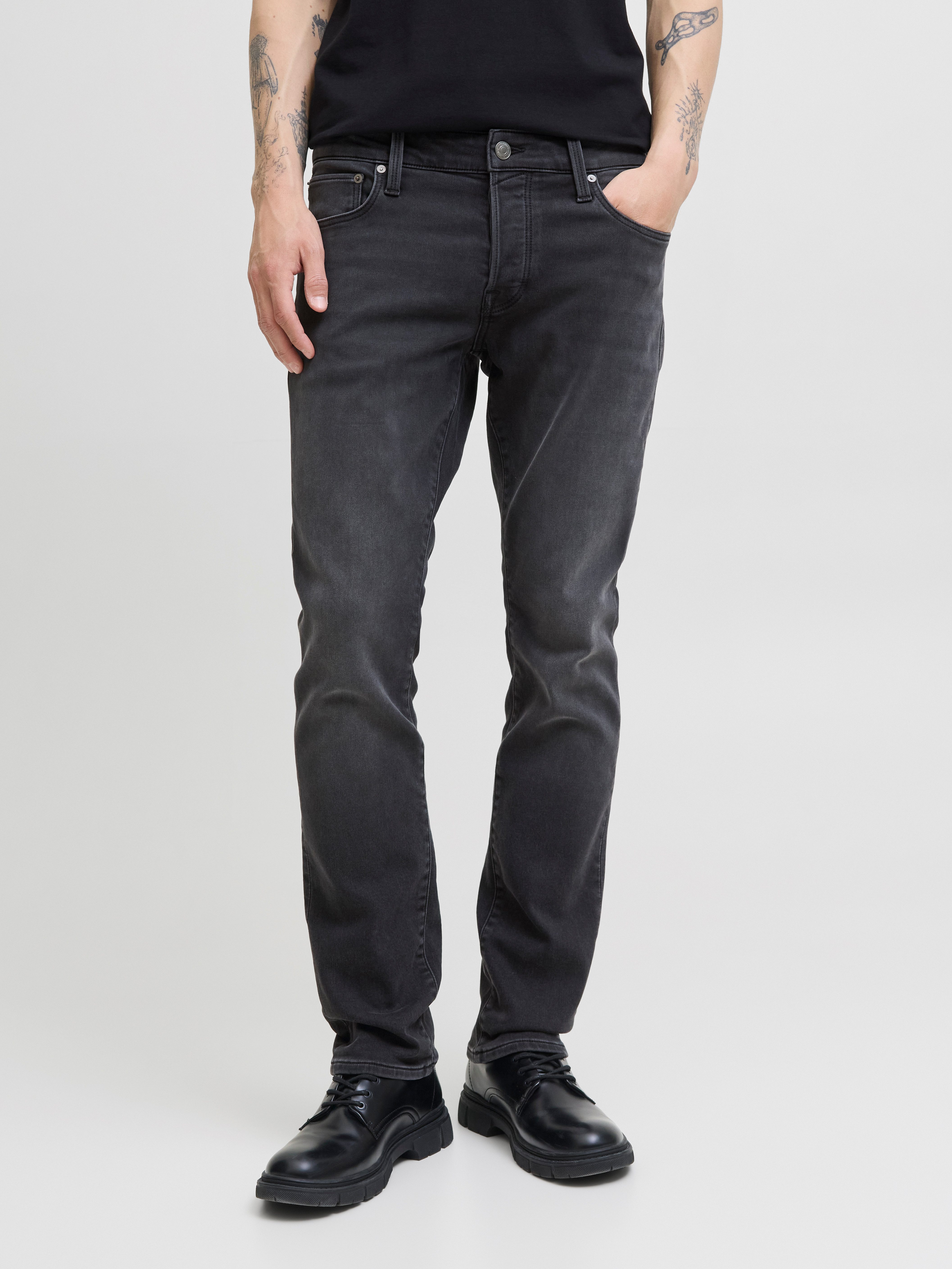 Jack & Jones Tapered-fit-Jeans JJIMIKE mit Stretch, Used-Look und bequemer günstig online kaufen