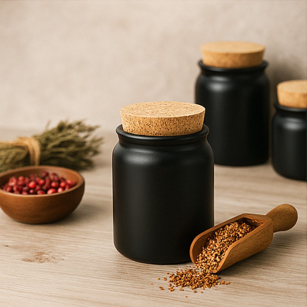 mikken Gewürzbehälter Gewürzbehälter schwarz 200 ml günstig online kaufen
