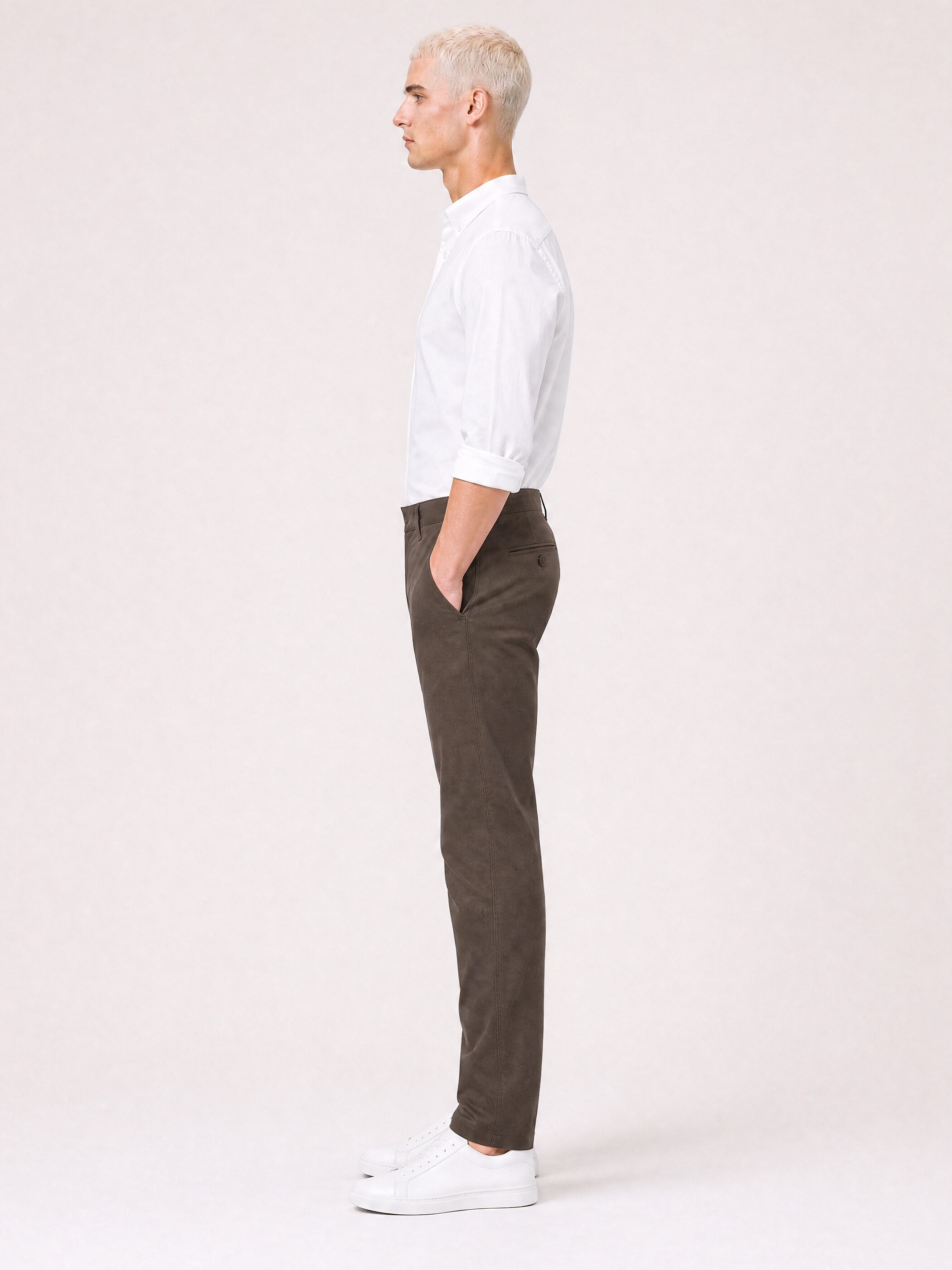 Yazubi Chinohose elegante Chino Hose mit Stretch Slim Fit Herren Hosen für Männer, Stoffhosen & Chinohosen, Herrenhosen – Bild 5 von 5