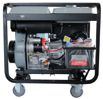 fradashop Stromerzeuger Diesel Generator DG6000E3 AVR 6kVA