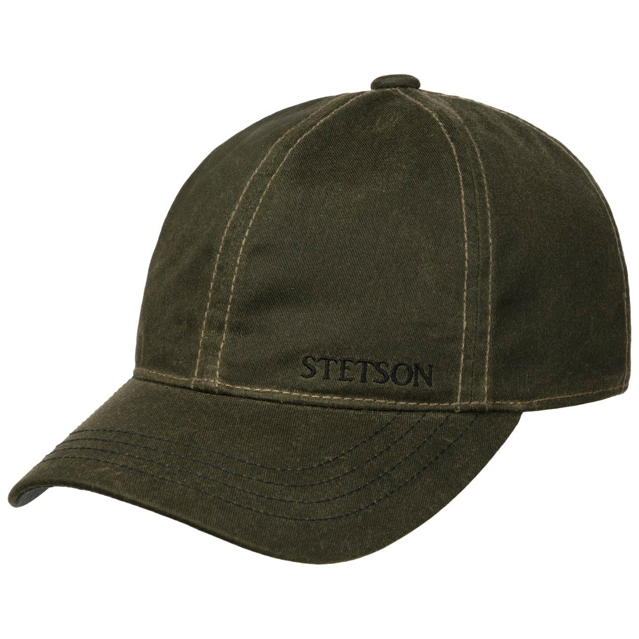 Stetson Baseball Cap (1-St) Basecap Metallschnalle
