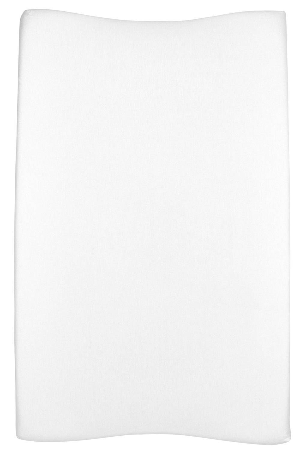 Baby Wickelauflagenbezug Uni White (1-tlg), Meyco 50x70cm