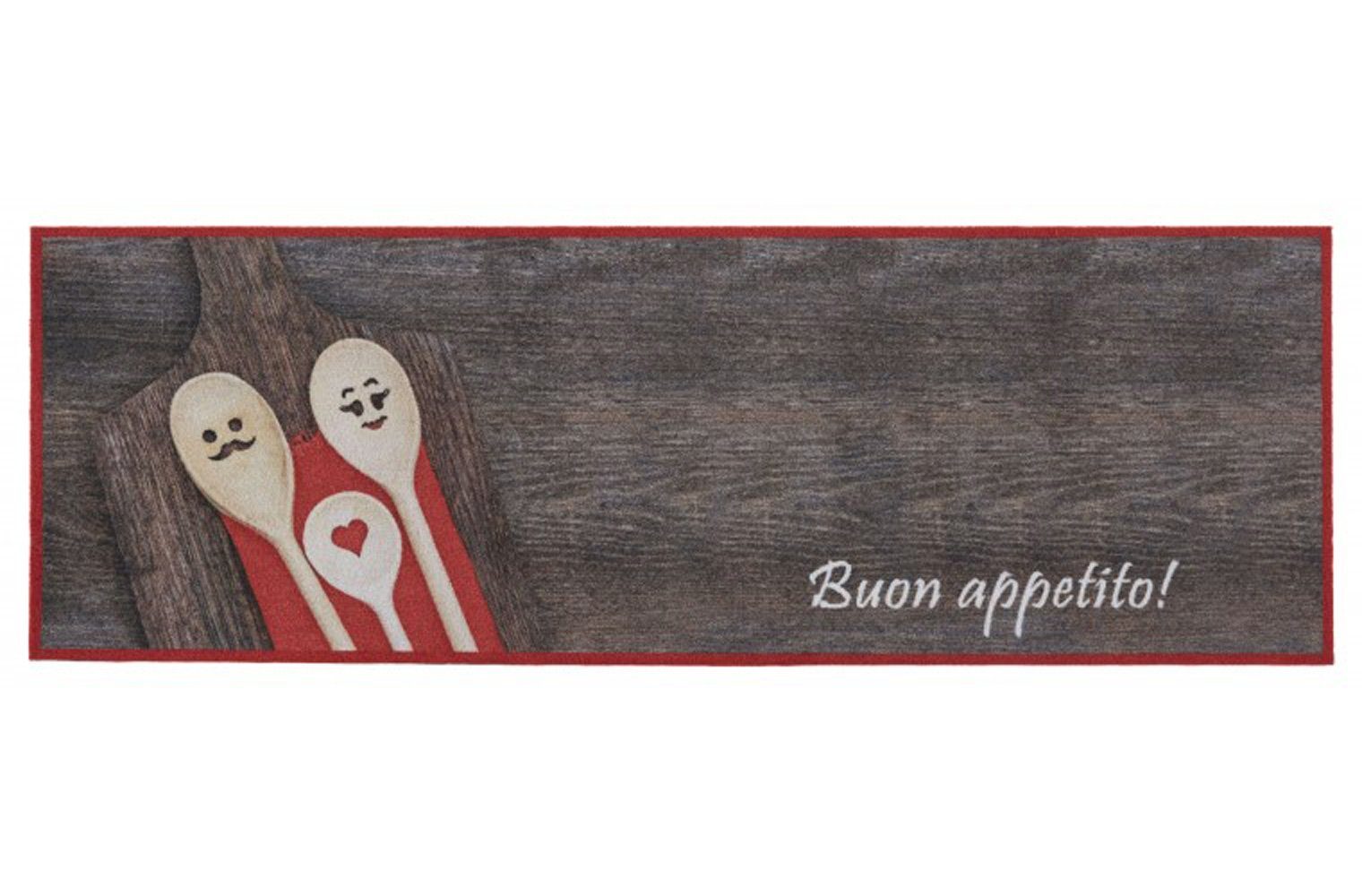 MD Entree Fußmatte Küchenläufer Cook&Wash happy wooden 7701515420H, Rechteckig