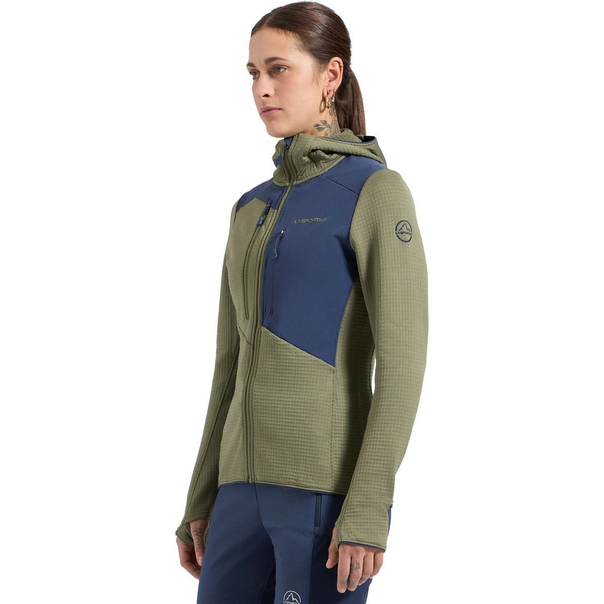 La Sportiva Fleecejacke Lucendro Thermal Hoody Women Leichte, atmungsaktive Damen-Midlayer-Jacke mit Polartec®-Technologie