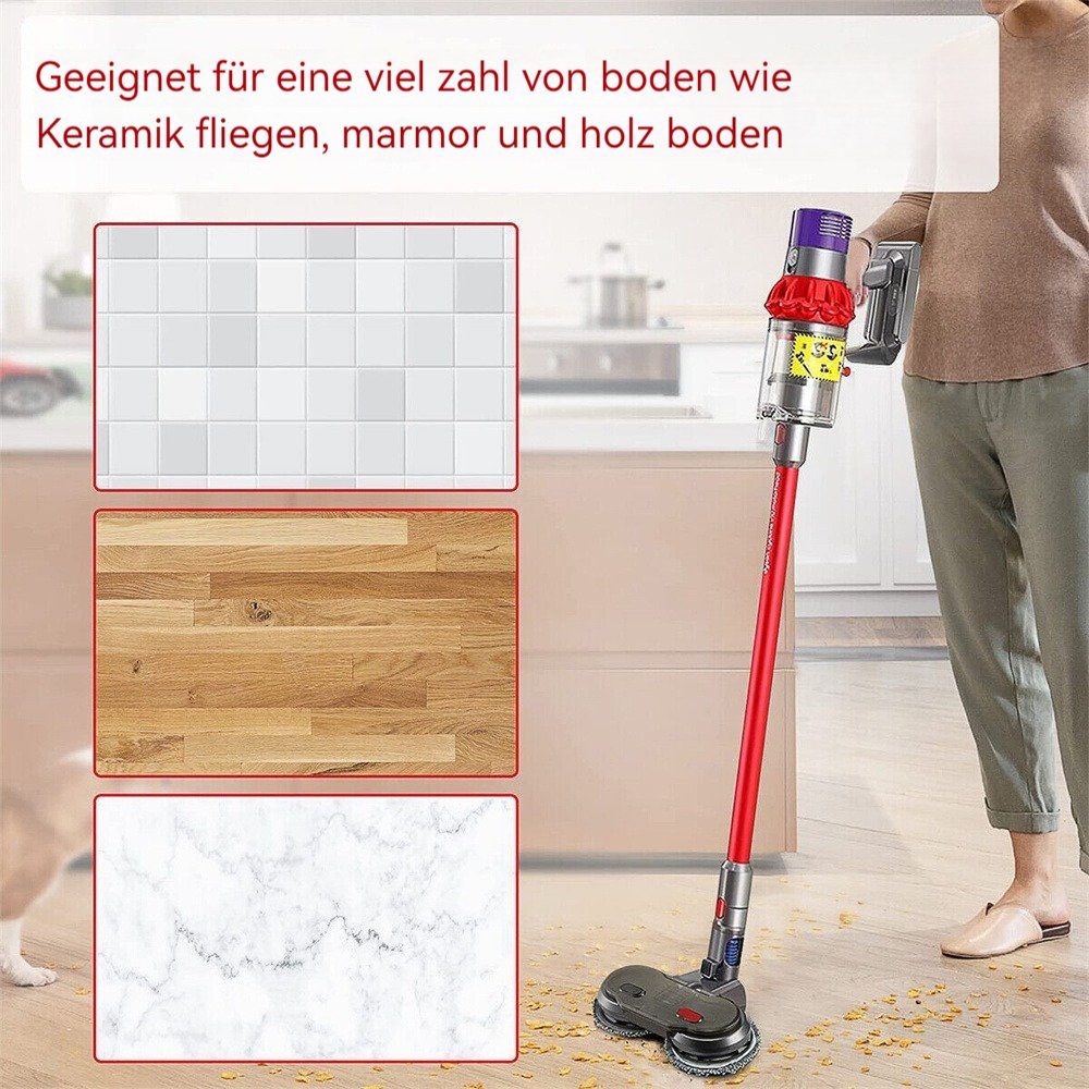 Für Dyson V11 V8 Dekorative V15 Akku-Wischmopp Wischaufsatz V7 Nass Wischmopp, V10 Trocken Wisch-Kopf