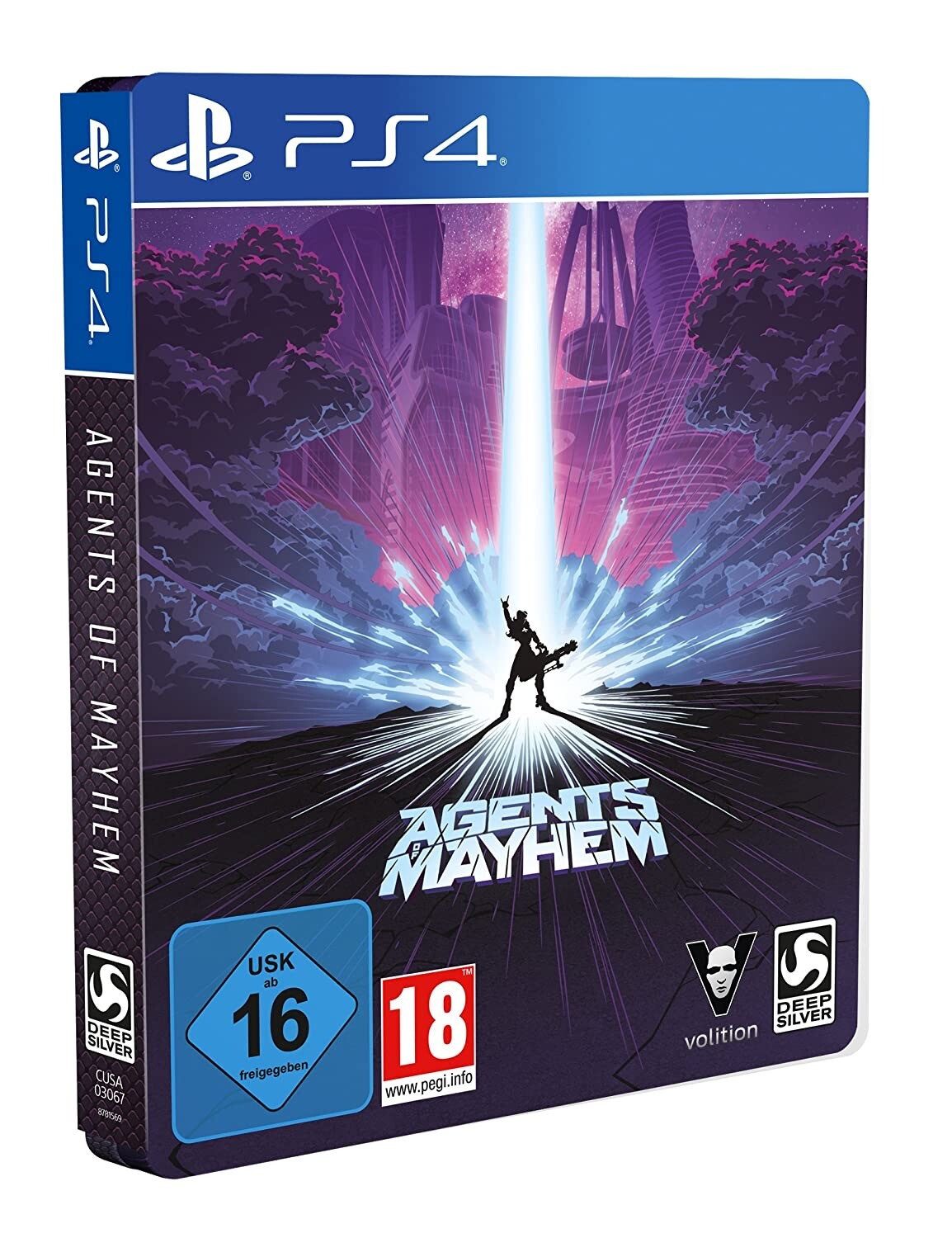 PS4 Agents of Mayhem - Steelbook Edition inkl.DLC (Blu-ray Disc), PlayStation 4