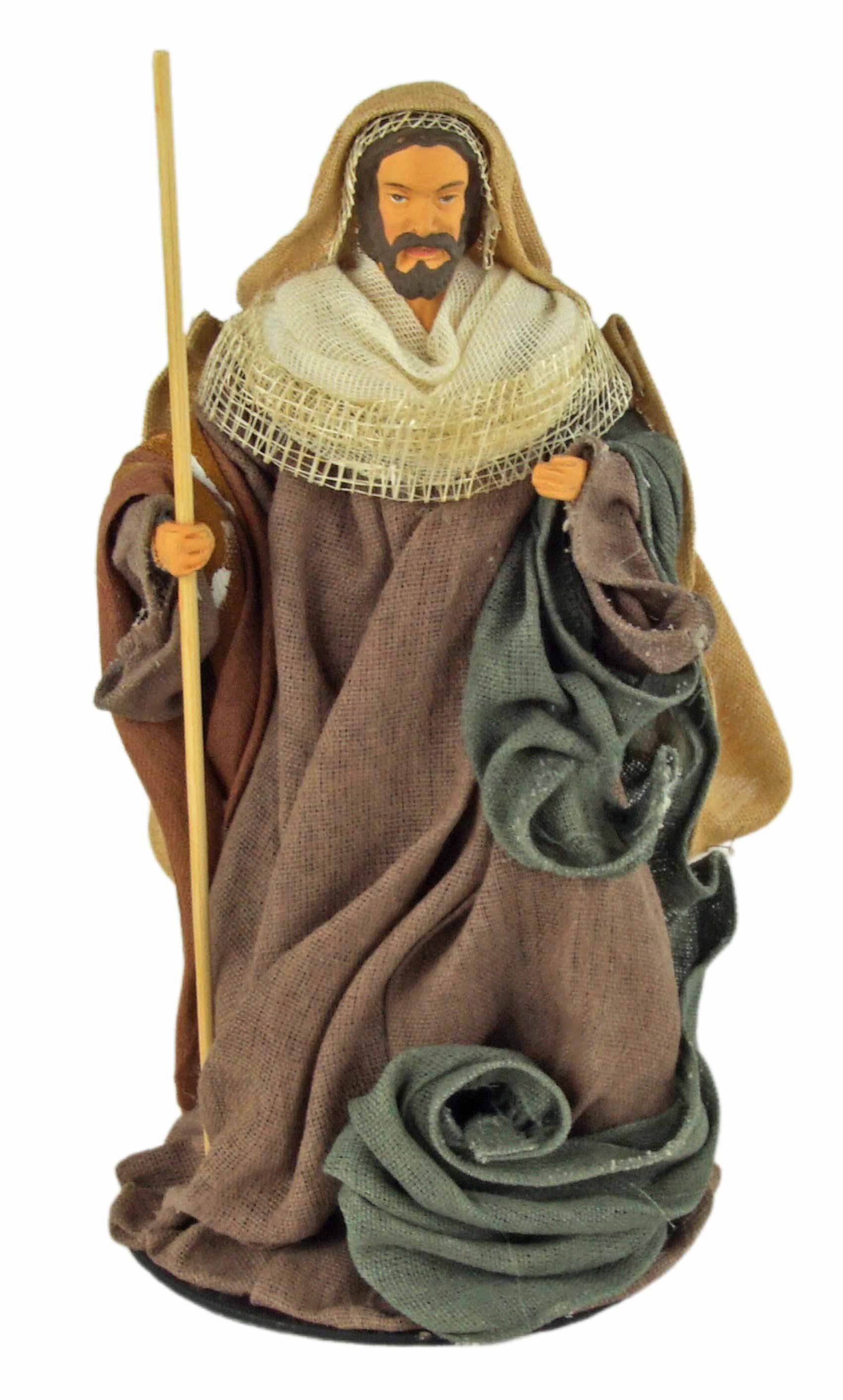 Krippenursel Krippenfigur Ankleidefiguren Heilige Familie 2-tlg), Krippenfiguren handbemalte CR ca. St., 20 (2 2-tlg., cm, 38264