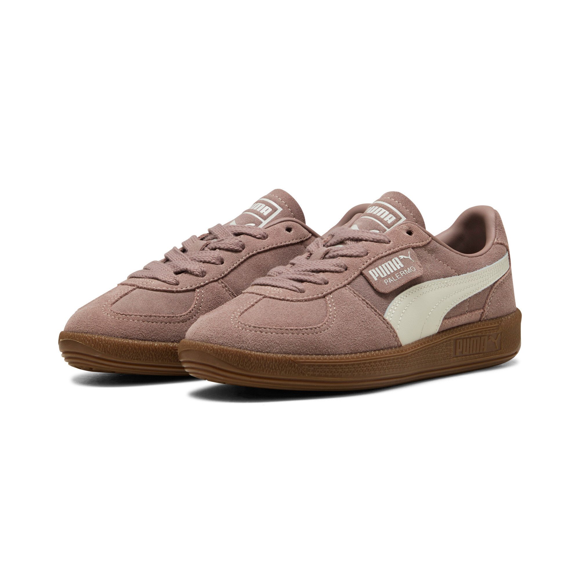 Puma PALERMO JR Sneaker (für Jugendliche) niedrige Schuhhöhe, mit Schnürung, nicht herausnehmbare Innensohle