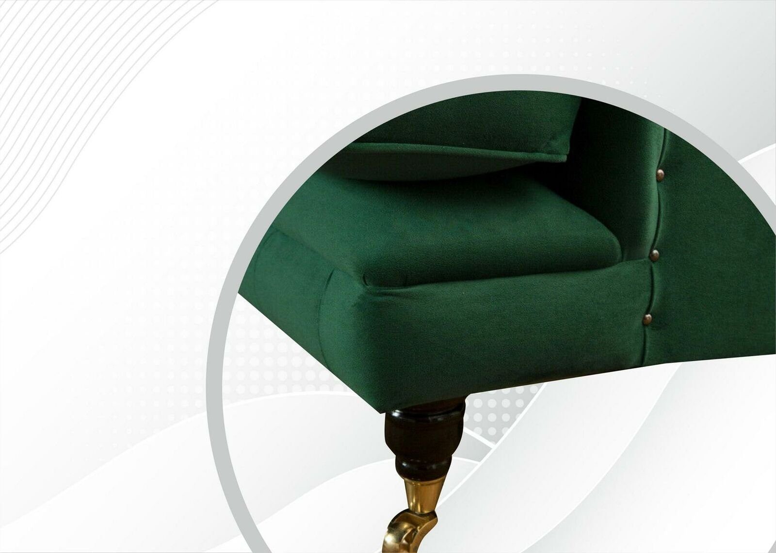 Design JVmoebel Sessel Sitzer Luxus Sessel, Polster Relax Sofa Leder Couch Club