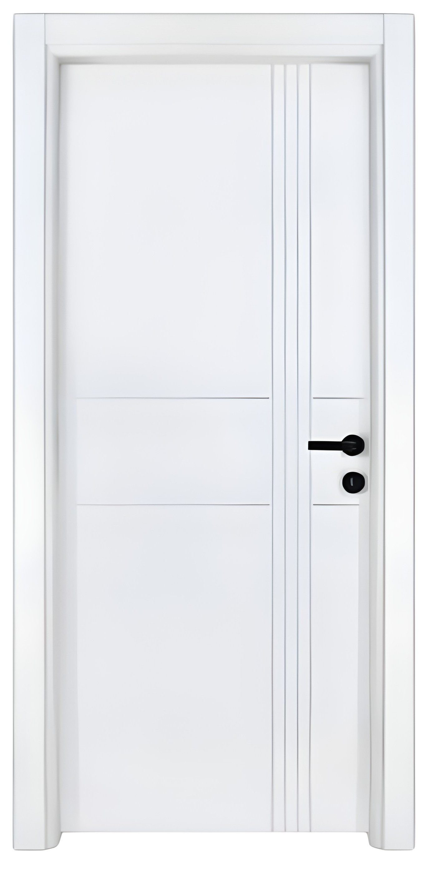 Xlmoebel Zimmertür Weiße PVC-Designer-Haustüren und edle Wohnungstüren, Made in Europa