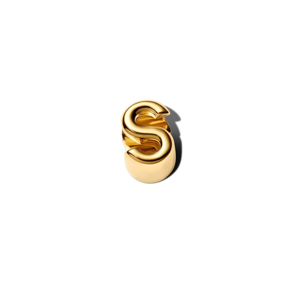 Pandora Charm-Einhänger Pandora Moments Buchstabe S Alphabet-Charm 763965C00