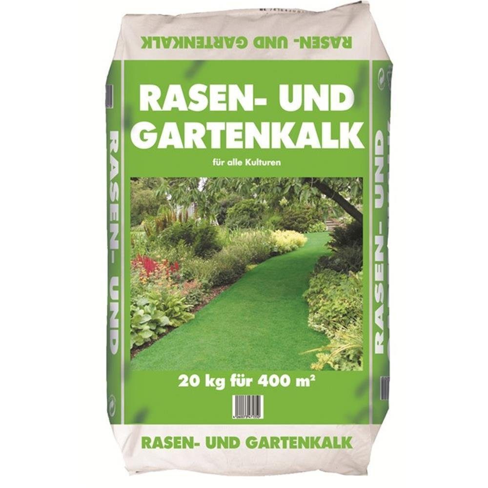 Beckmann IM GARTEN Rasendünger Rasenkalk Gartenkalk 20kg