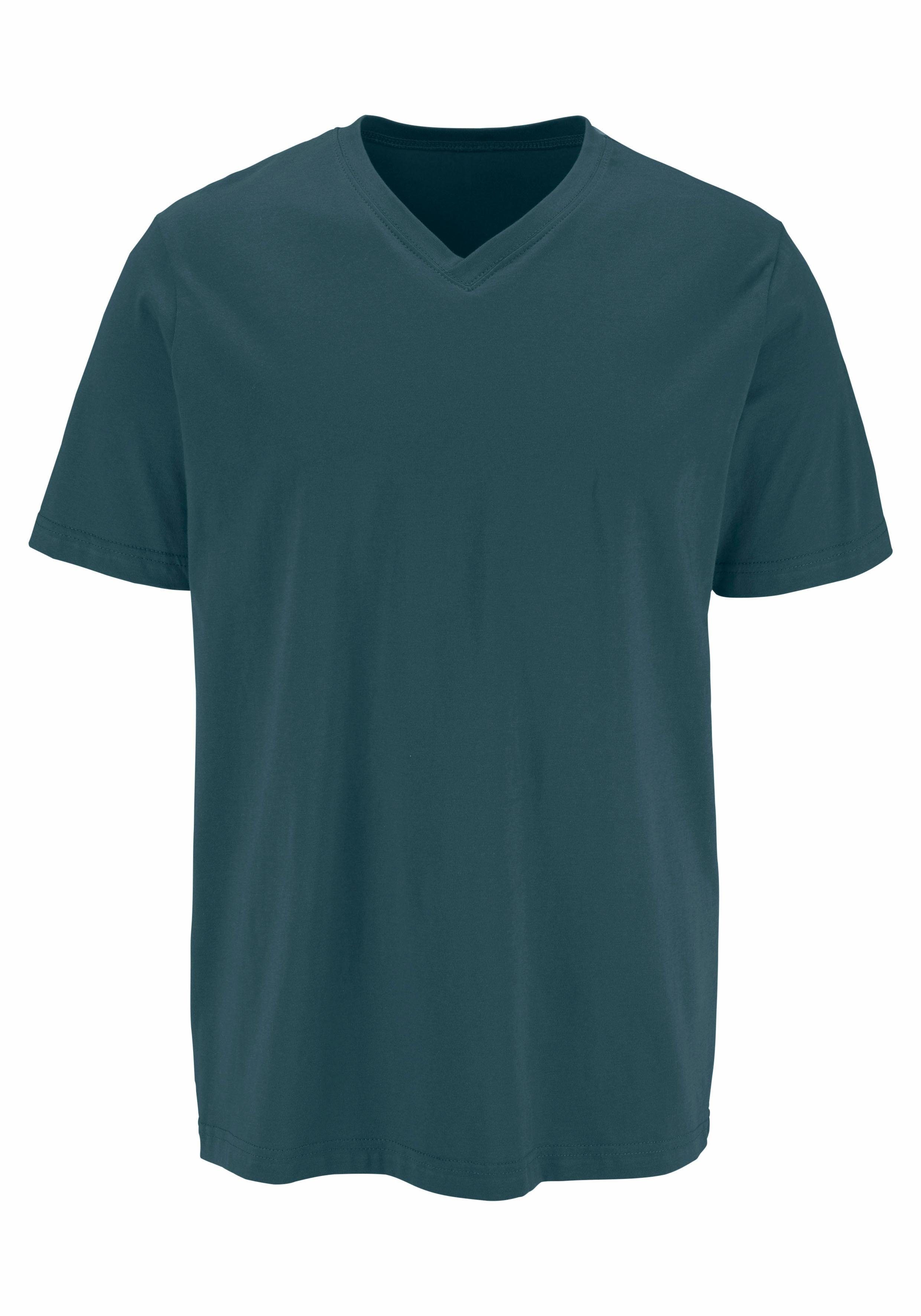 H.I.S T-Shirt (Packung, 3-tlg) mit V-Ausschnitt aus Baumwolle, Unterhemd, T-Shirt. € 29,99, (€ 10,00 pro 1 Stk).