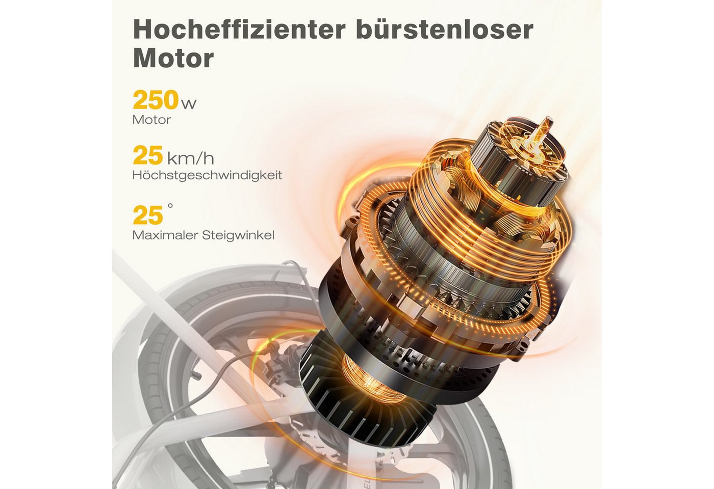 Thumbnail - HITWAY E-Bike Faltrad 16 zoll Elektrofahrrad, E-Faltrad mit 36V10,4Ah abnehmbare Akku, Kettenschaltung, 250W Heckmotor, ...