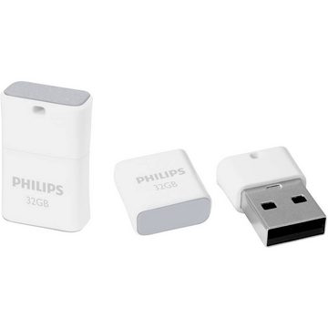 Philips USB-Stick Pico 32GB USB 2 USB-Stick (Nano)