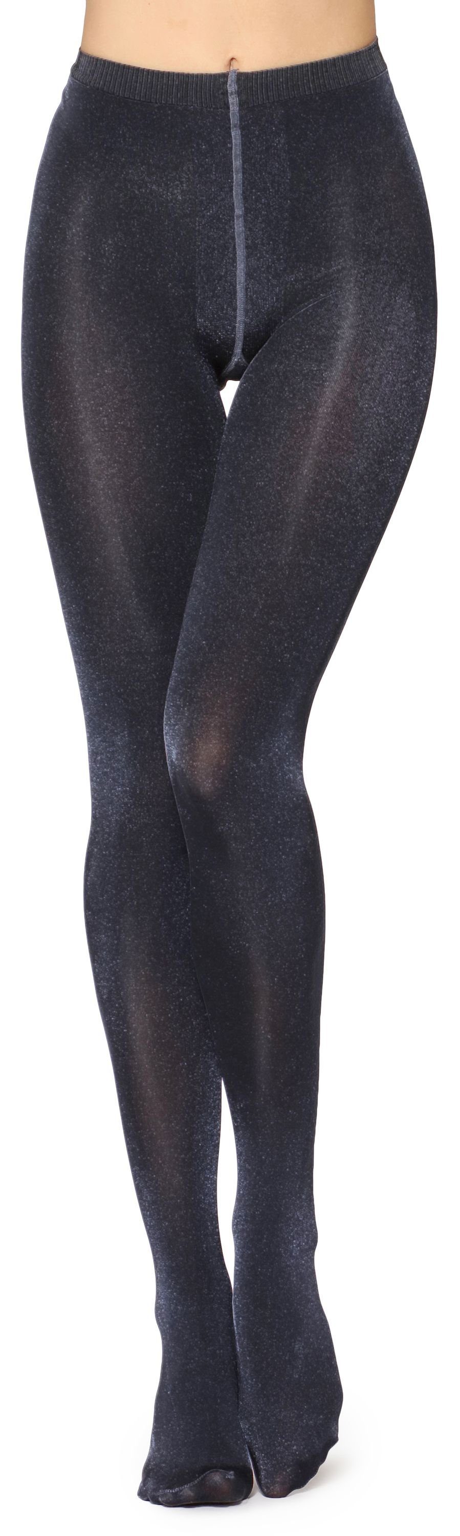 Merry Style Strumpfhose Damen Glänzende Strumpfhose 60 DEN MSFI028 60 DEN (1 St)