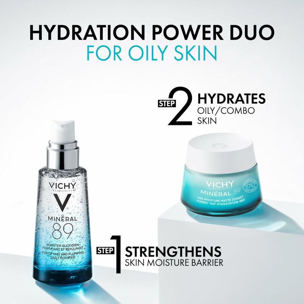 Vichy Körperpflegemittel Feuchtigkeitsspendendes mattierendes Hautgel Mineral 89