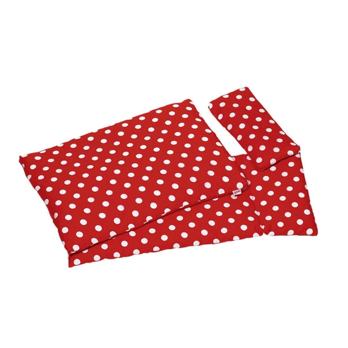 goki Puppen Bettwäsche Bettzeug Rot, (packung, günstig online kaufen