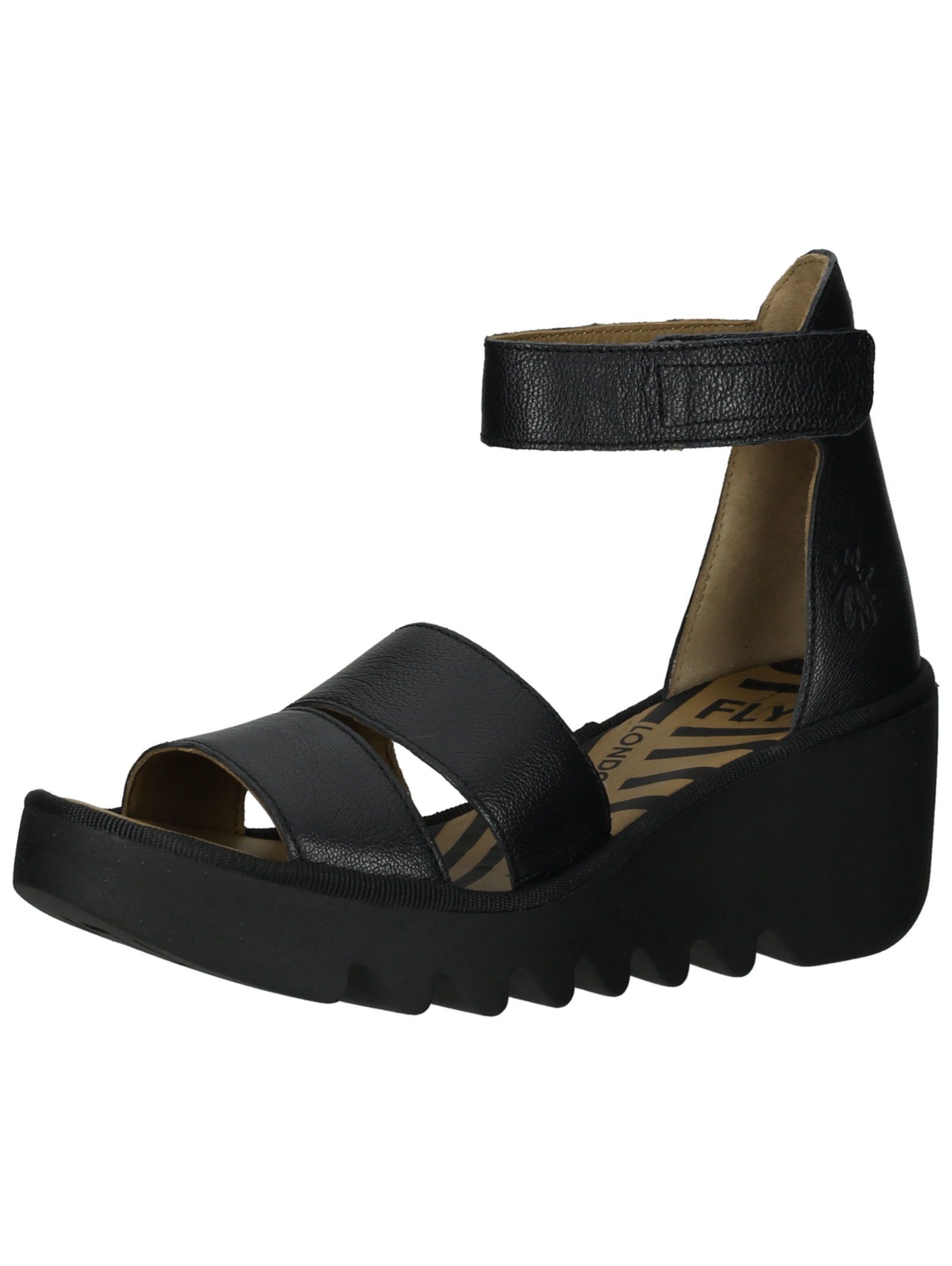 Fly London Fly London Sandalen Leder Keilsandalette
