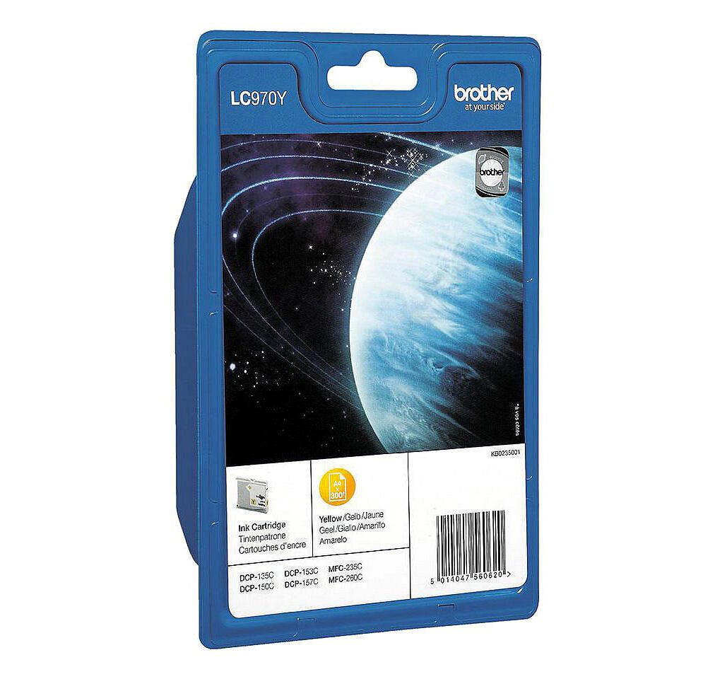 Brother Brother LC-970Y Druckerpatrone gelb (LC970Y) Tintenpatrone
