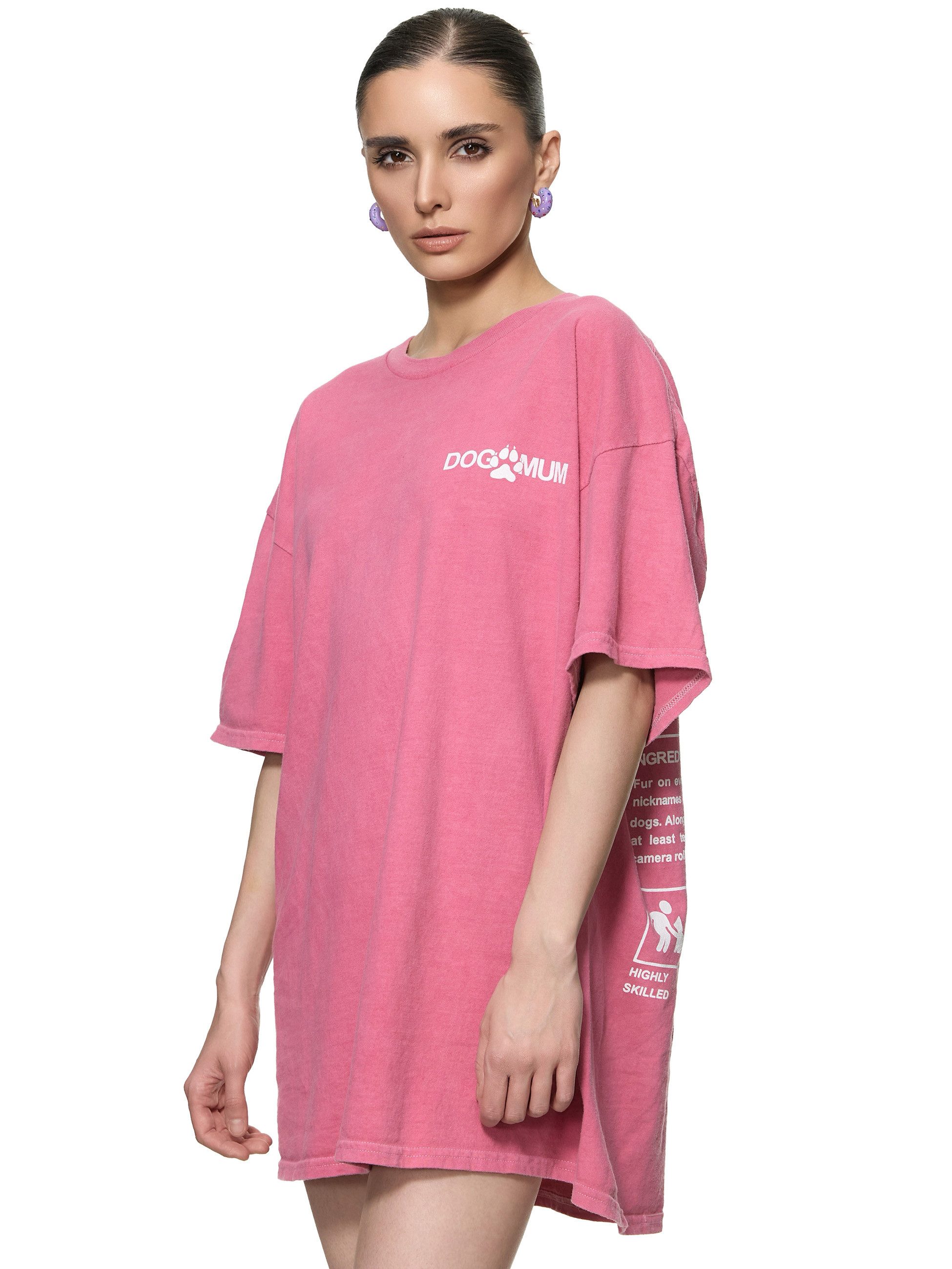 Worldclassca T-Shirt Worldclassca Oversized Print DOG günstig online kaufen